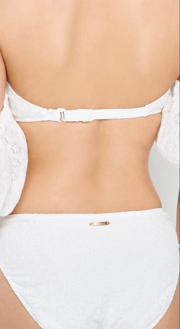 水着　ホワイト　レディース