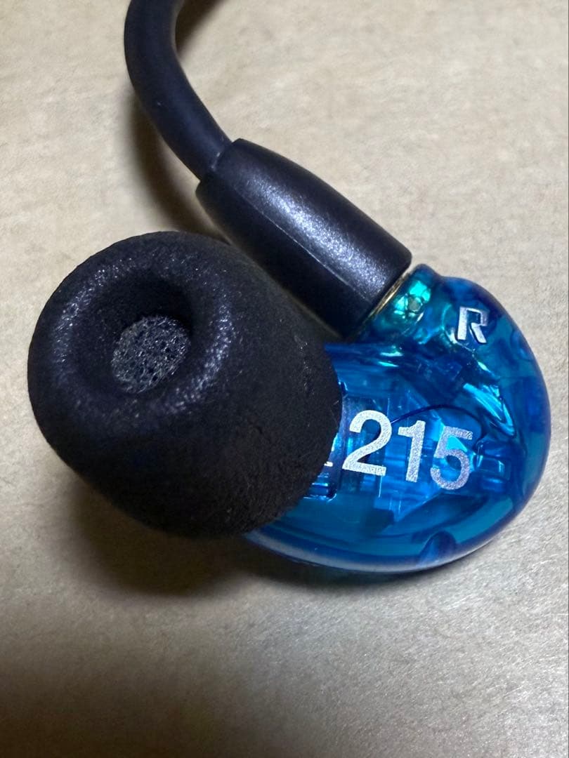 【美品】SHURE SE215