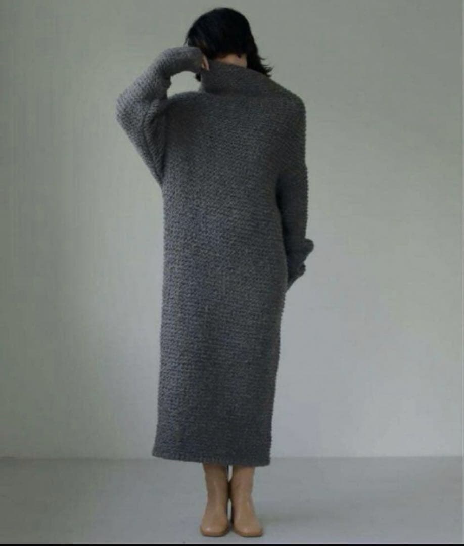 新品 ETRE TOKYO タートルローゲージニットワンピース ロング