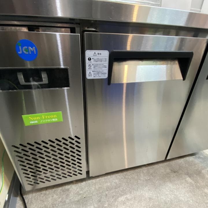 業務用ヨコ型2ドア冷蔵庫 JCM　JCMR-1245T 150L