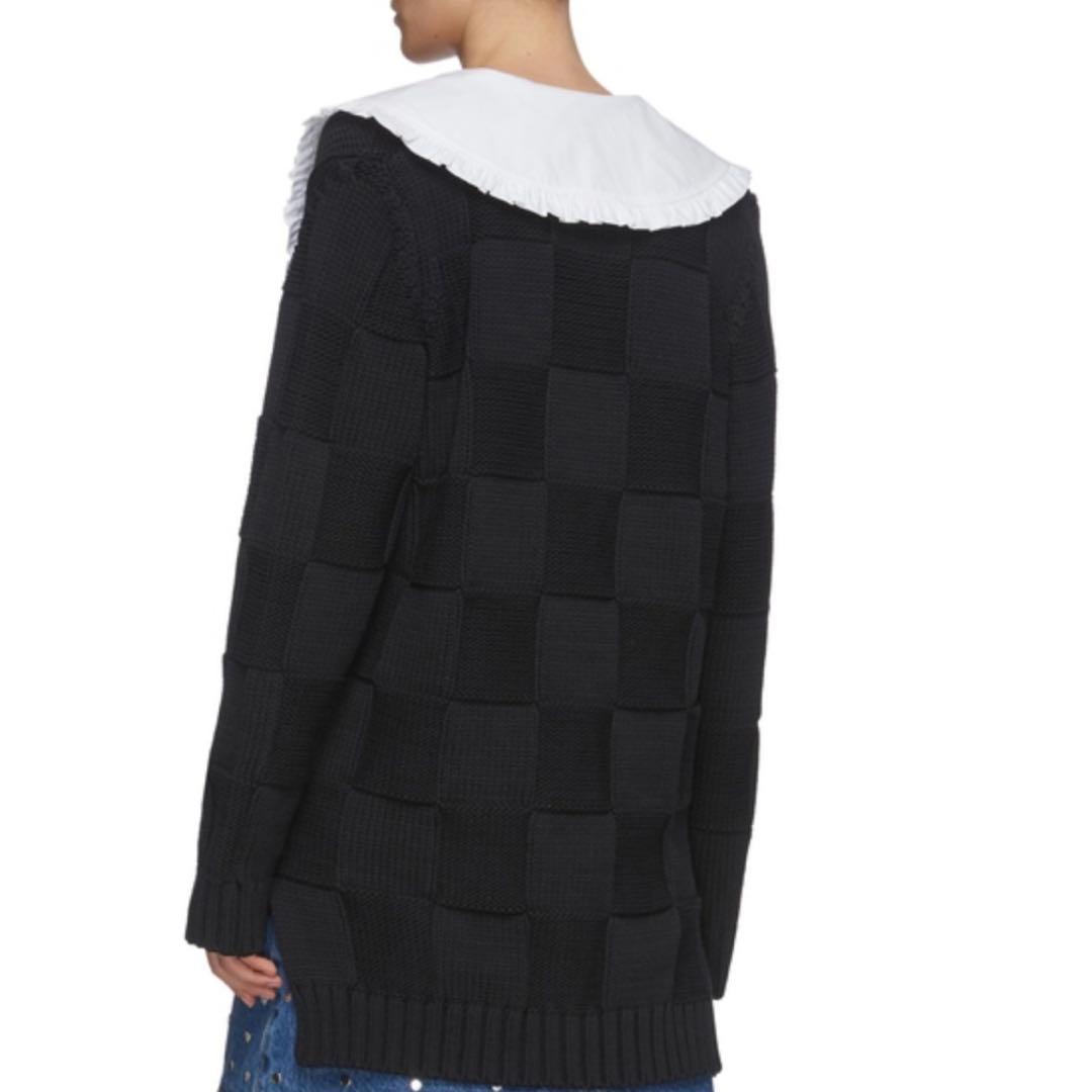 Ganni ガニー ポプリン カーディガン ブラック