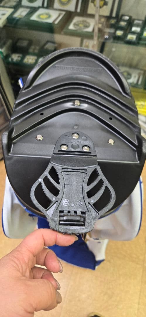 Mizuno キャディバッグ ホワイト/ブルー