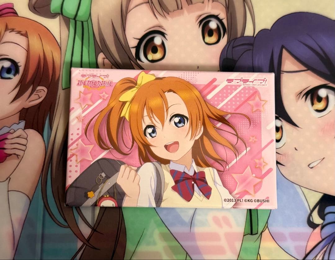 ラブライブ μ’s 高坂穂乃果 缶バッジ