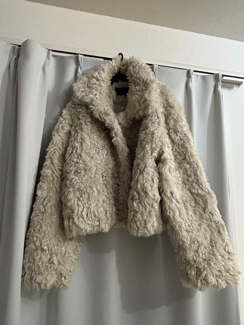 【最終価格】MONOHA ショートファージャケット