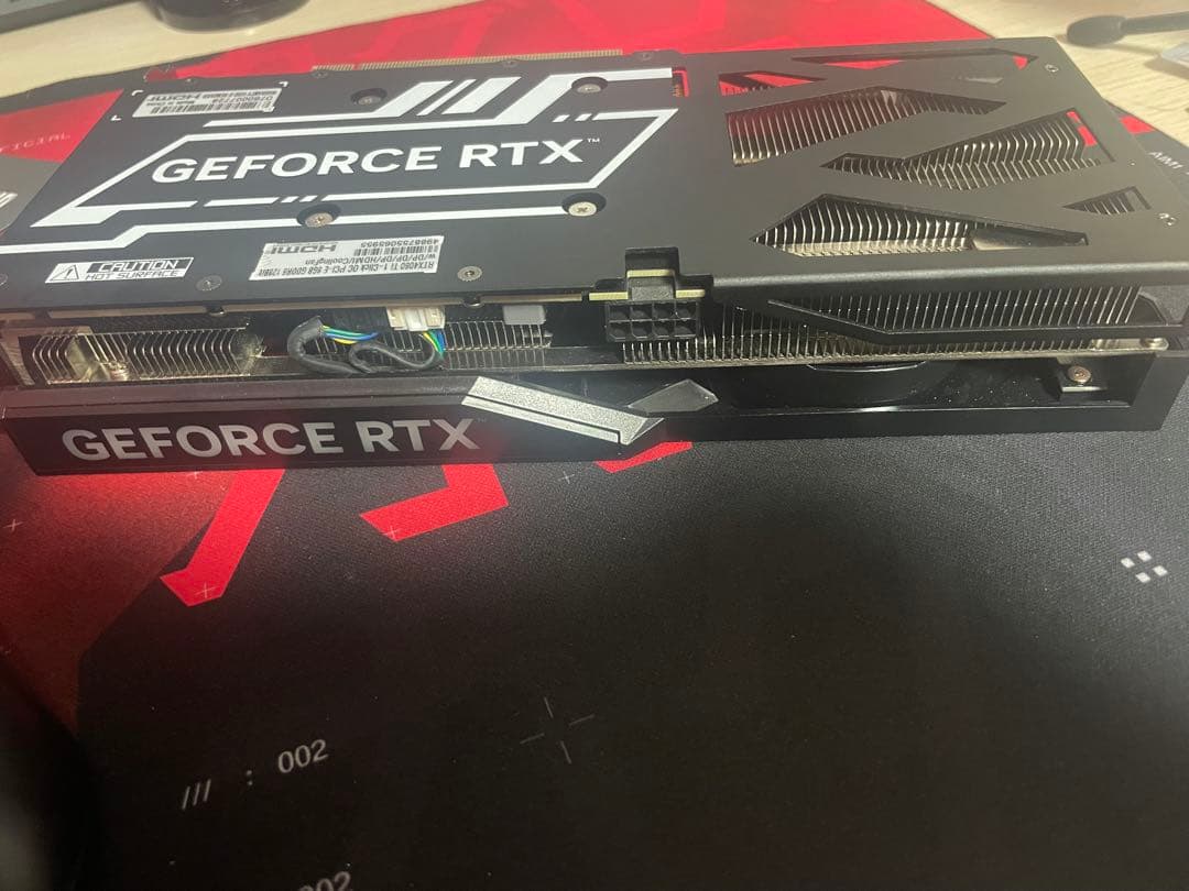 グラフィックボード・グラボ・ビデオカード GALAKURO RTX4060ti 8GB