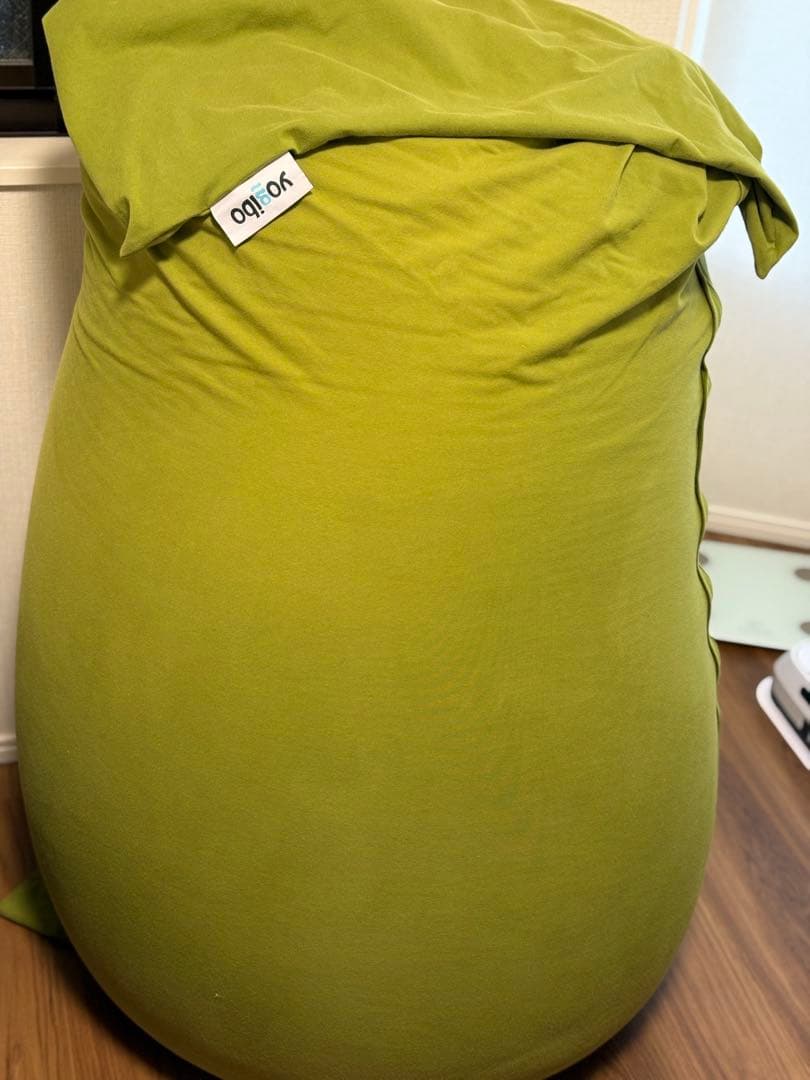 Yogibo MAX グリーン ビーズクッション　【直接来ていただける方限定】