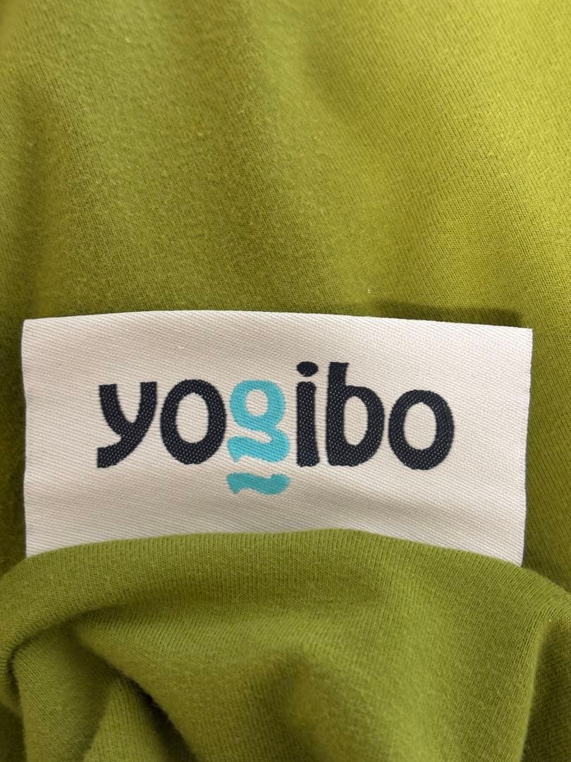 Yogibo MAX グリーン ビーズクッション　【直接来ていただける方限定】