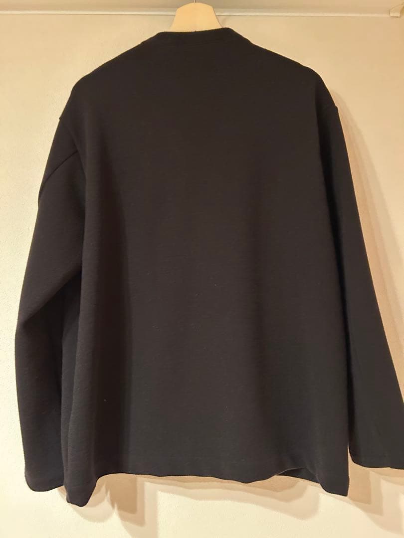 LAMOND (ラモンド) ノーカラージャケット カーディガンブラックsize3