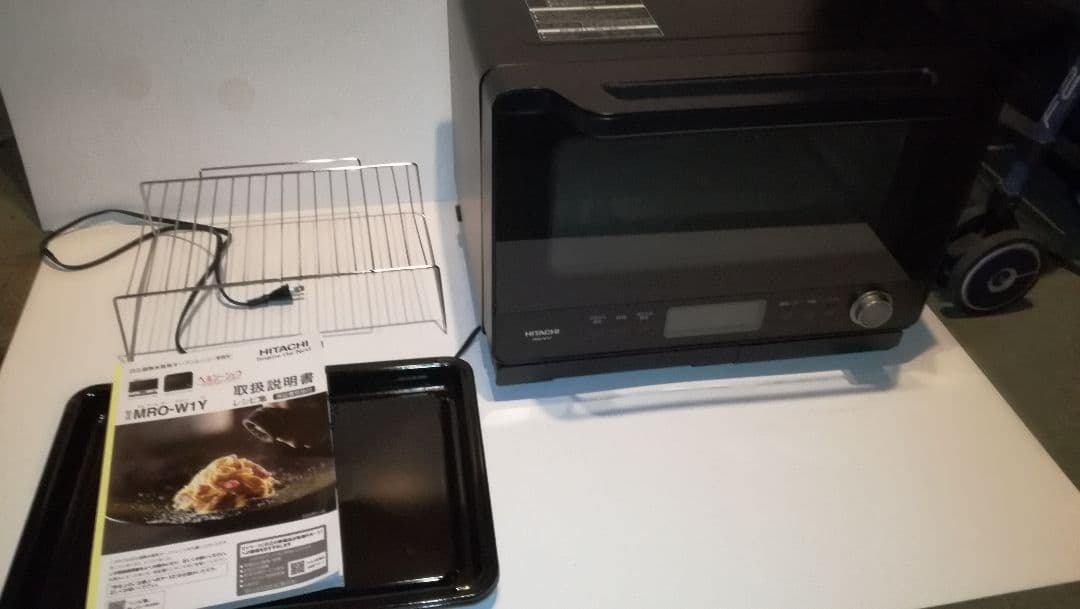 【美品】HITACHI オーブンレンジ ヘルシーシェフ　MRO-W1Y