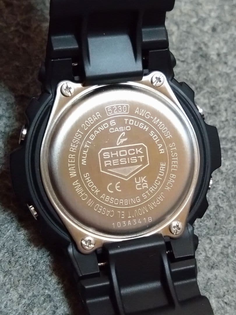 G-SHOCK(161) タフソーラー5230 AWG-M100SF