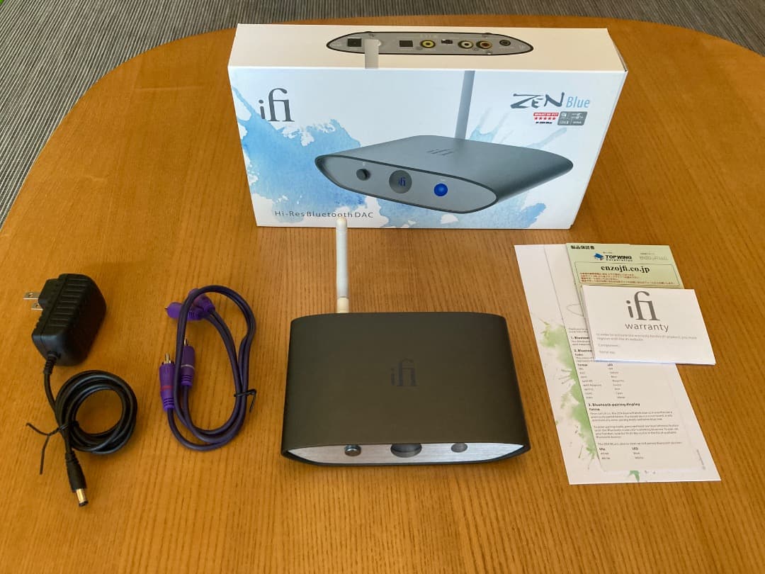 iFi ZEN Blue Bluetooth レシーバー ネットワークオーディオ