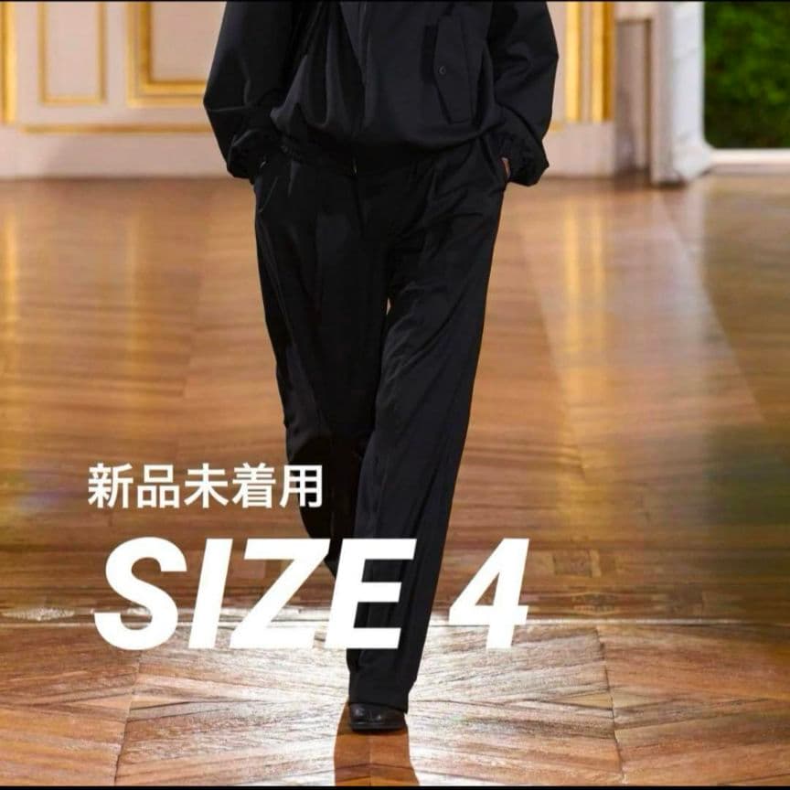 新品 AURALEE TROPICAL WOOL TWO-TUCK SLACKS