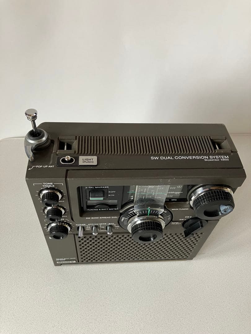 ソニーＢＣＬラジオ　ＩＣＦー５９００　　　　完動品