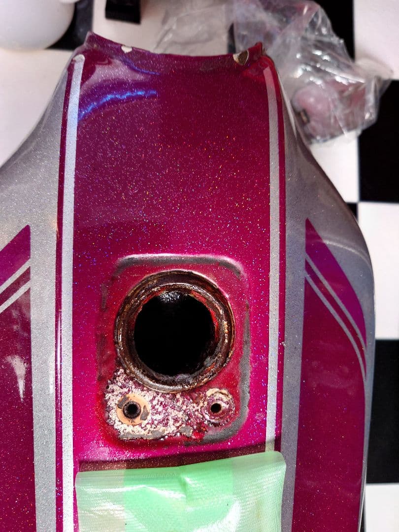 xj400　z400FX　タンク