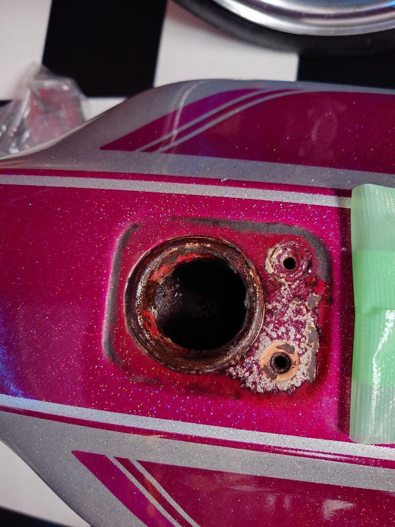 xj400　z400FX　タンク