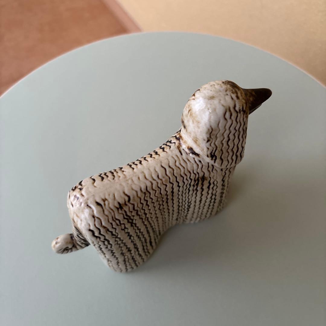 【ヴィンテージ】Lisa Larson リサラーソン アフガン ケンネル 北欧