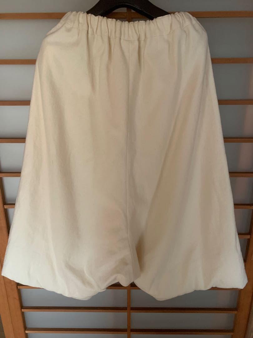 コムデギャルソン裾中綿 サルエルパンツ