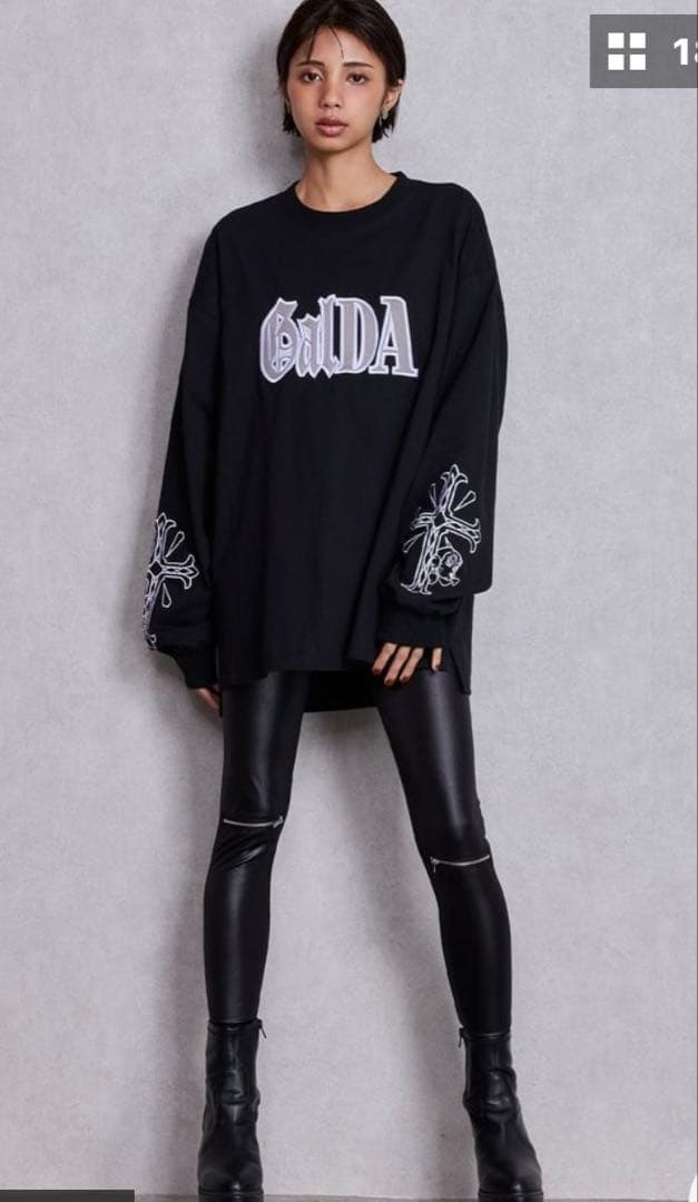 ℛ*˚様 gyda❣️GALFY original cross long Tシャ