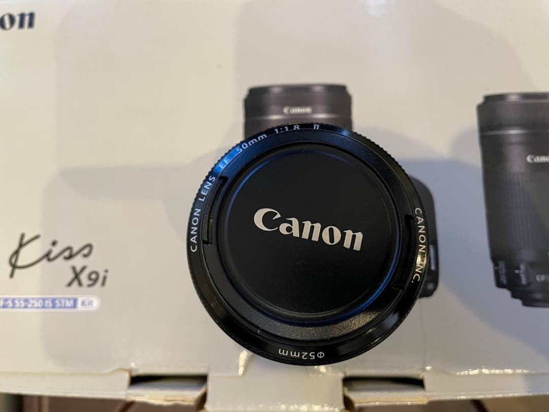 Canon EOS Kiss X9i レンズ2本セット＋単焦点50m f1.8