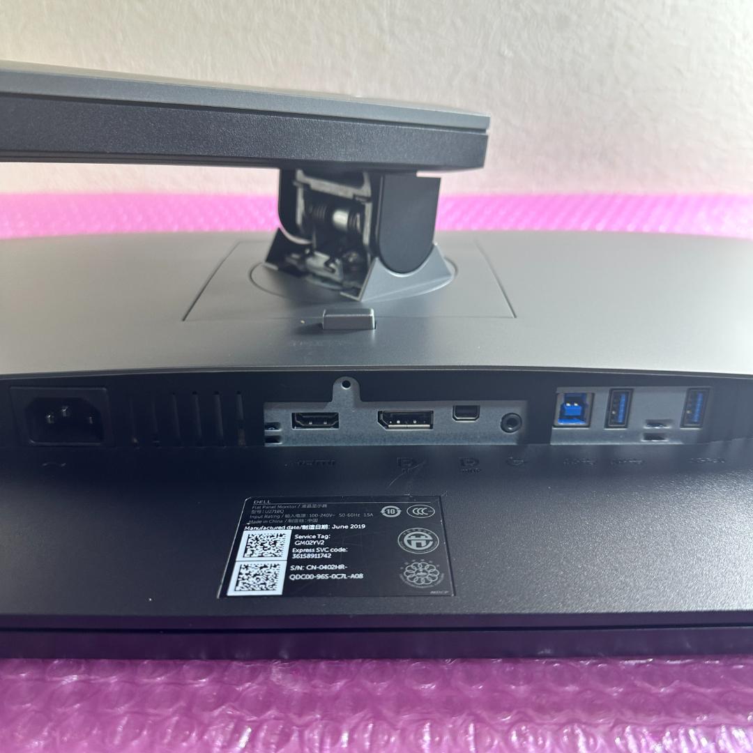 DELL 4K 27インチ 液晶モニター