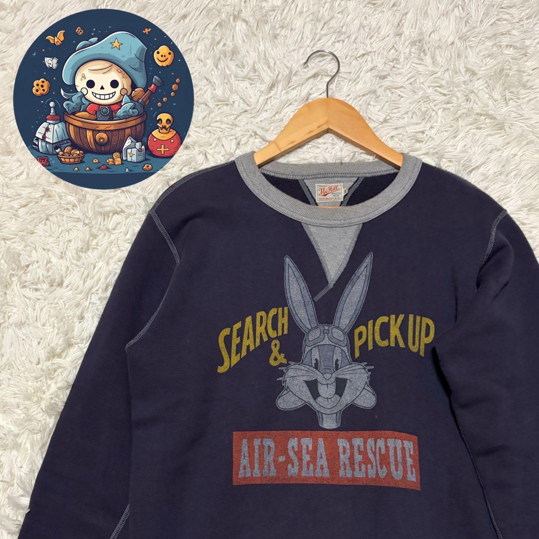 【激レア】トイズマッコイ バックスバニー スウェット トレーナー 両V