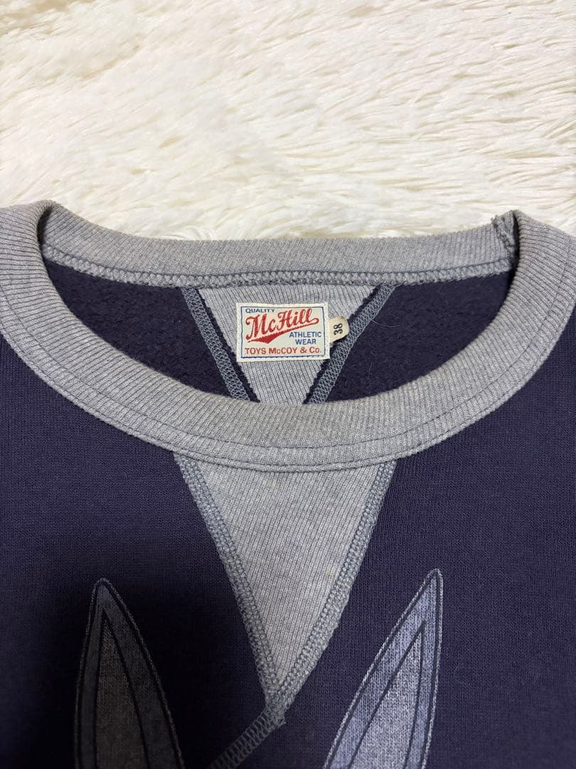 【激レア】トイズマッコイ バックスバニー スウェット トレーナー 両V