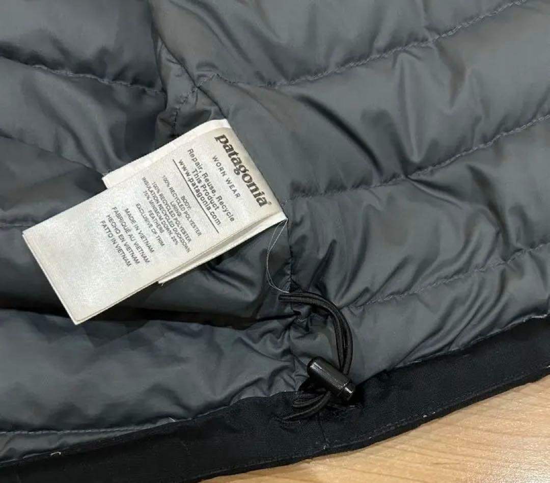 Patagonia ダウンジャケット トップリージャケット Sサイズ ブラック