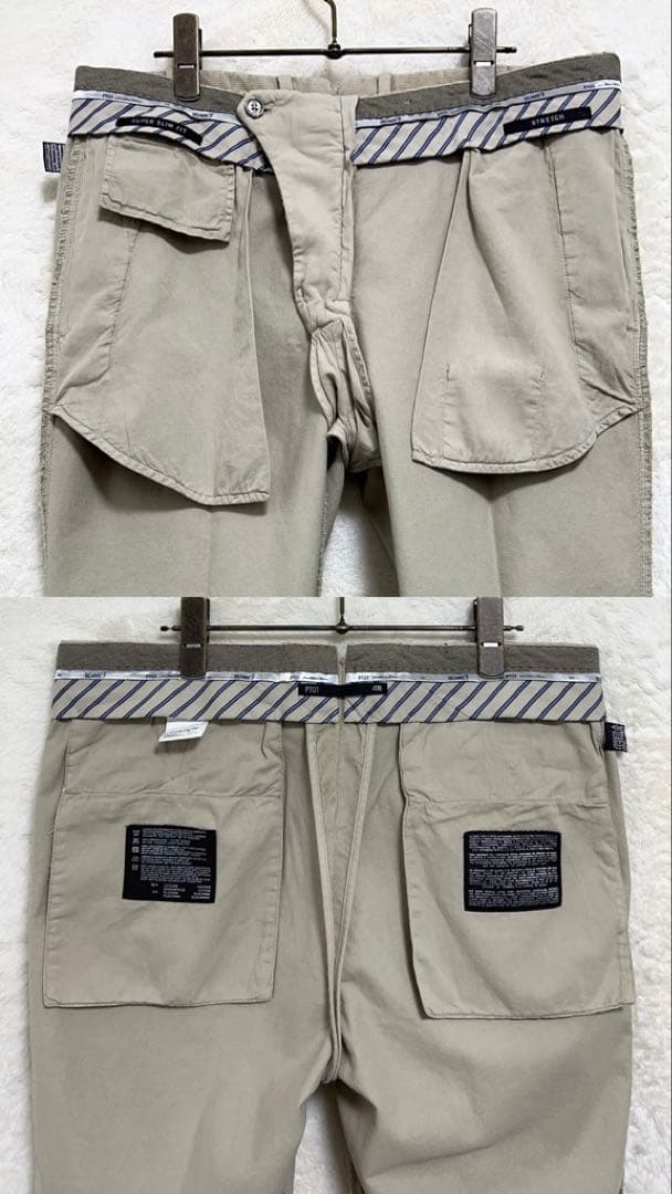 【美品】ビームスエフ PT01 コーデュロイ パンツ 48 L 84 ベージュ