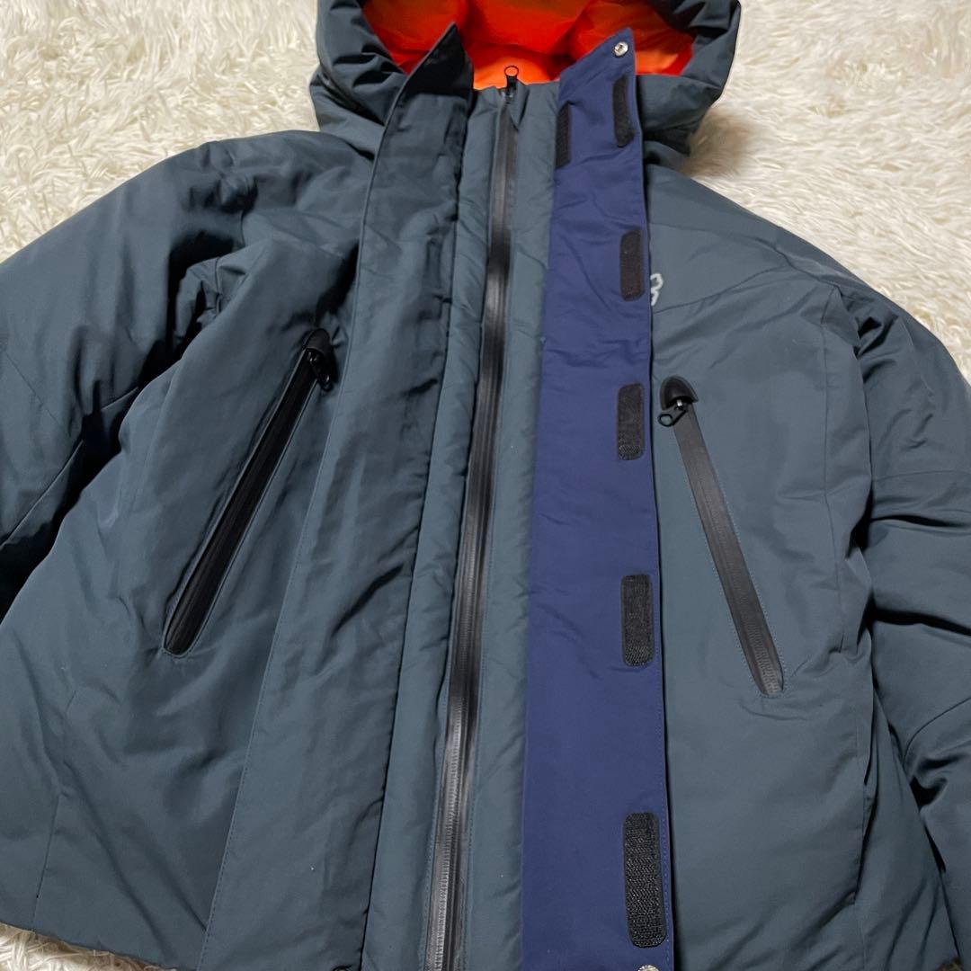 【T。。。Hashy】サイコバニー ダウンジャケット M 日本製 胸ロゴ