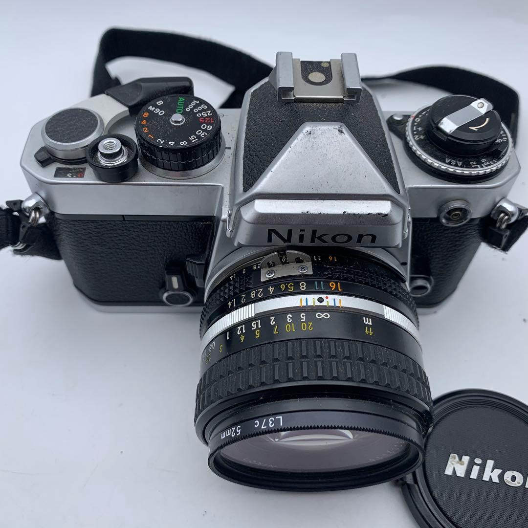 Nikon ニコン FE フィルム一眼レフカメラ レンズ3本セット