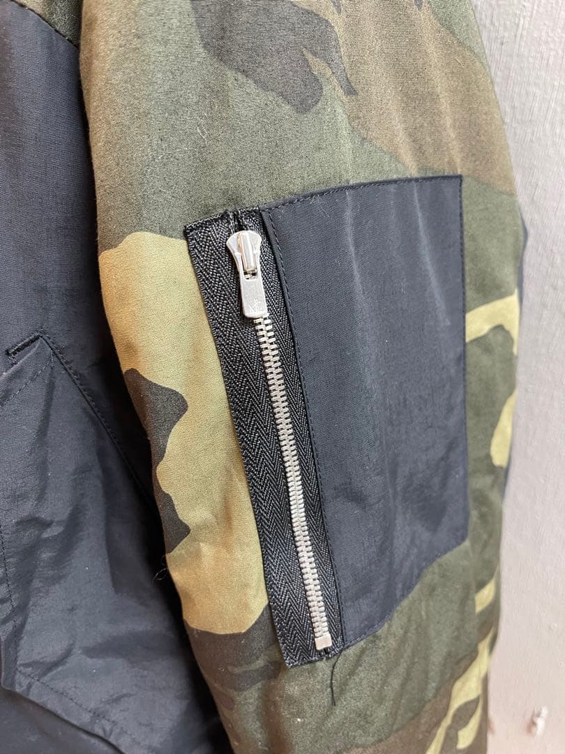 SWAGGER スワッガー 日本製 2way 迷彩 カモフラ切替 モッズコート