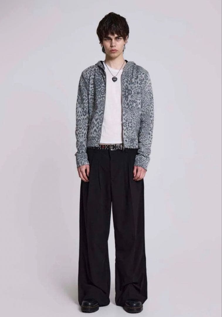 jaded london スラックスW32 黒