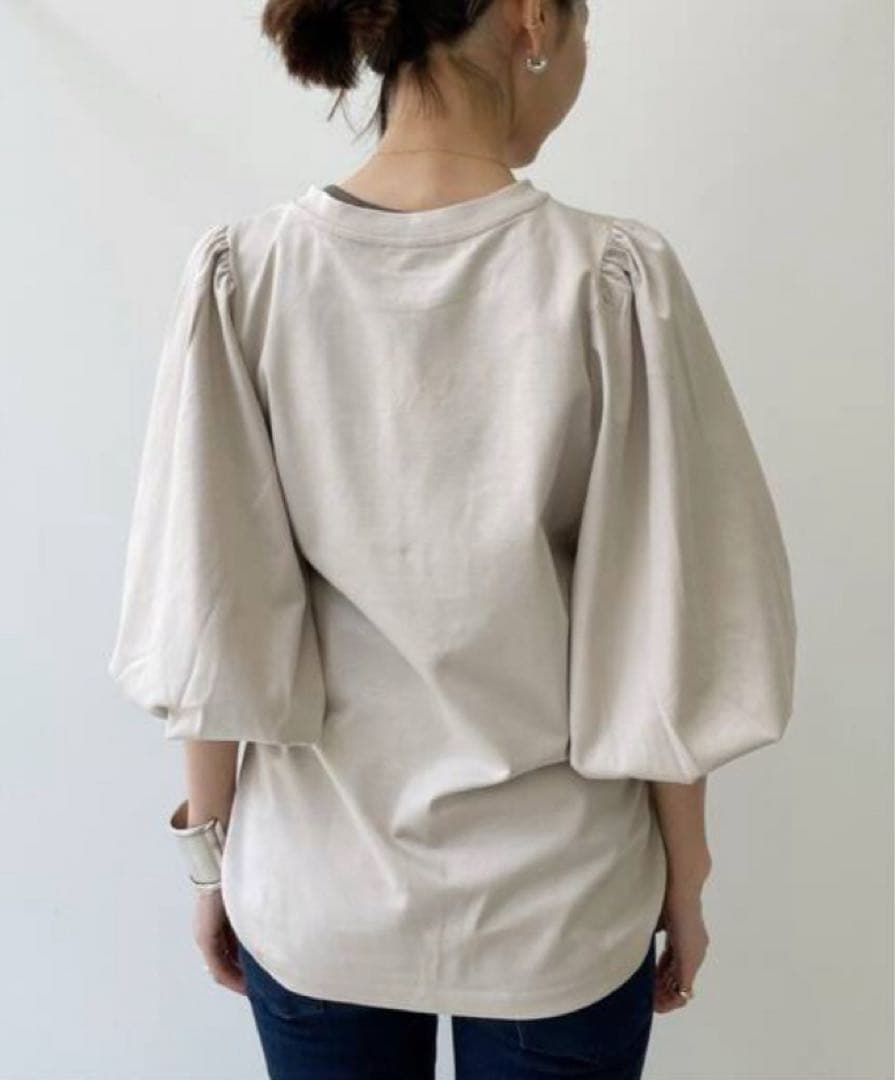 L'Appartement　 Gather Long sleeve Tee