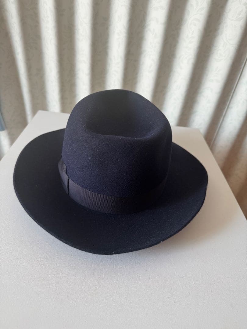 【最終値下】高級ビーバー毛入りパナマハット ほぼ新品・即購入可