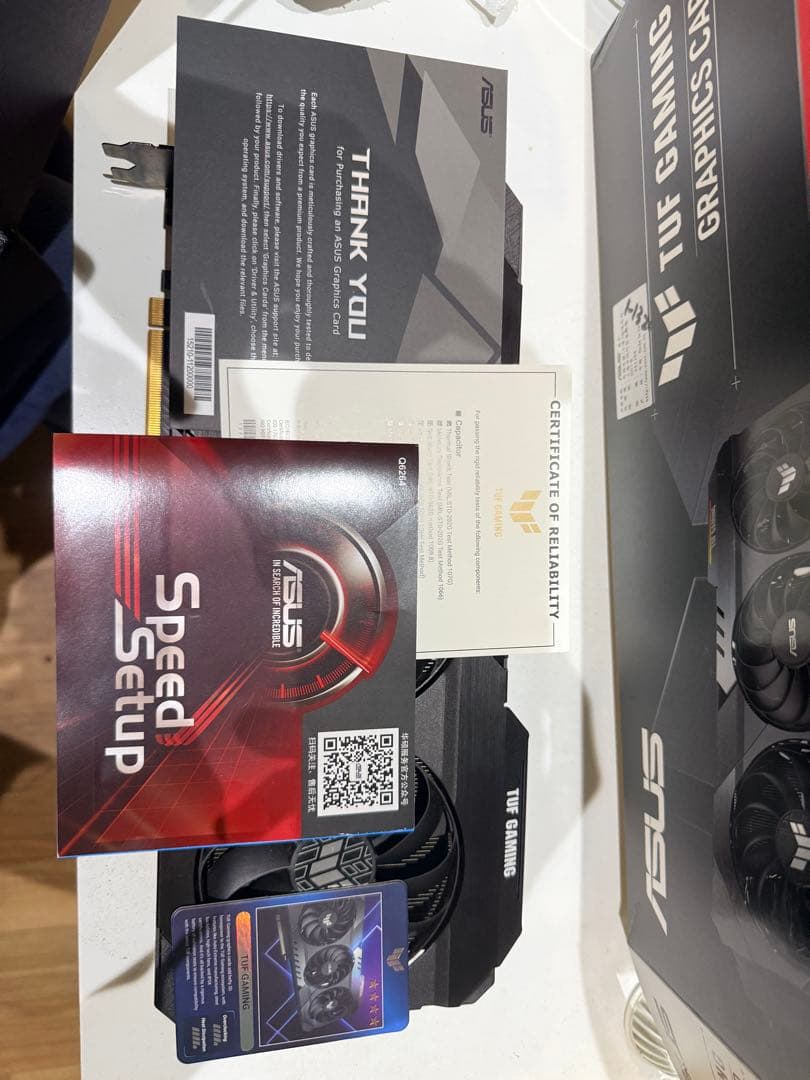 ASUS TUF RX 6700 XT O12G-GAMINGグラフィックカード