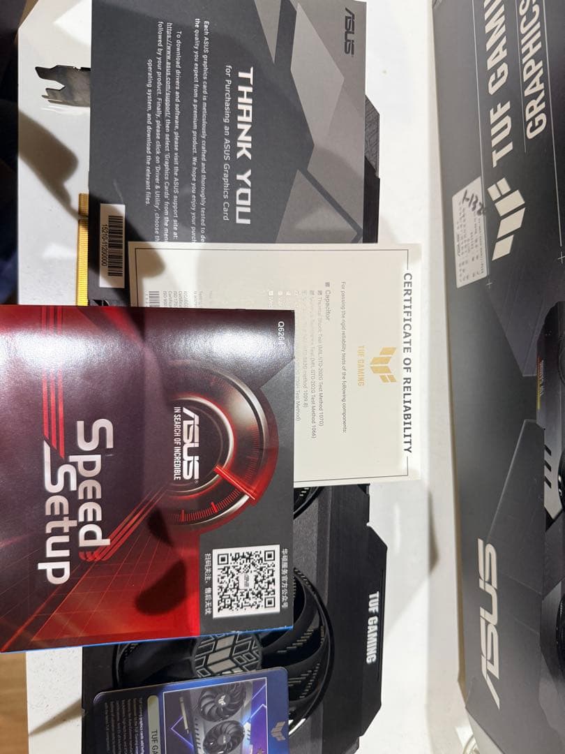 ASUS TUF RX 6700 XT O12G-GAMINGグラフィックカード