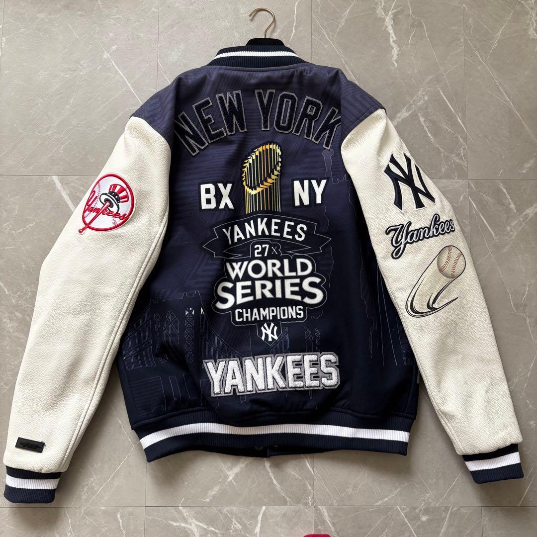 激レア　ヤンキース　ワールドシリーズチャンピオン　スタジャン　ワッペン