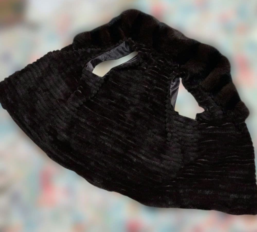 ✨未使用✨肉厚フォックスFUR・ラビットファーライナー付き ジャケット丈70cm