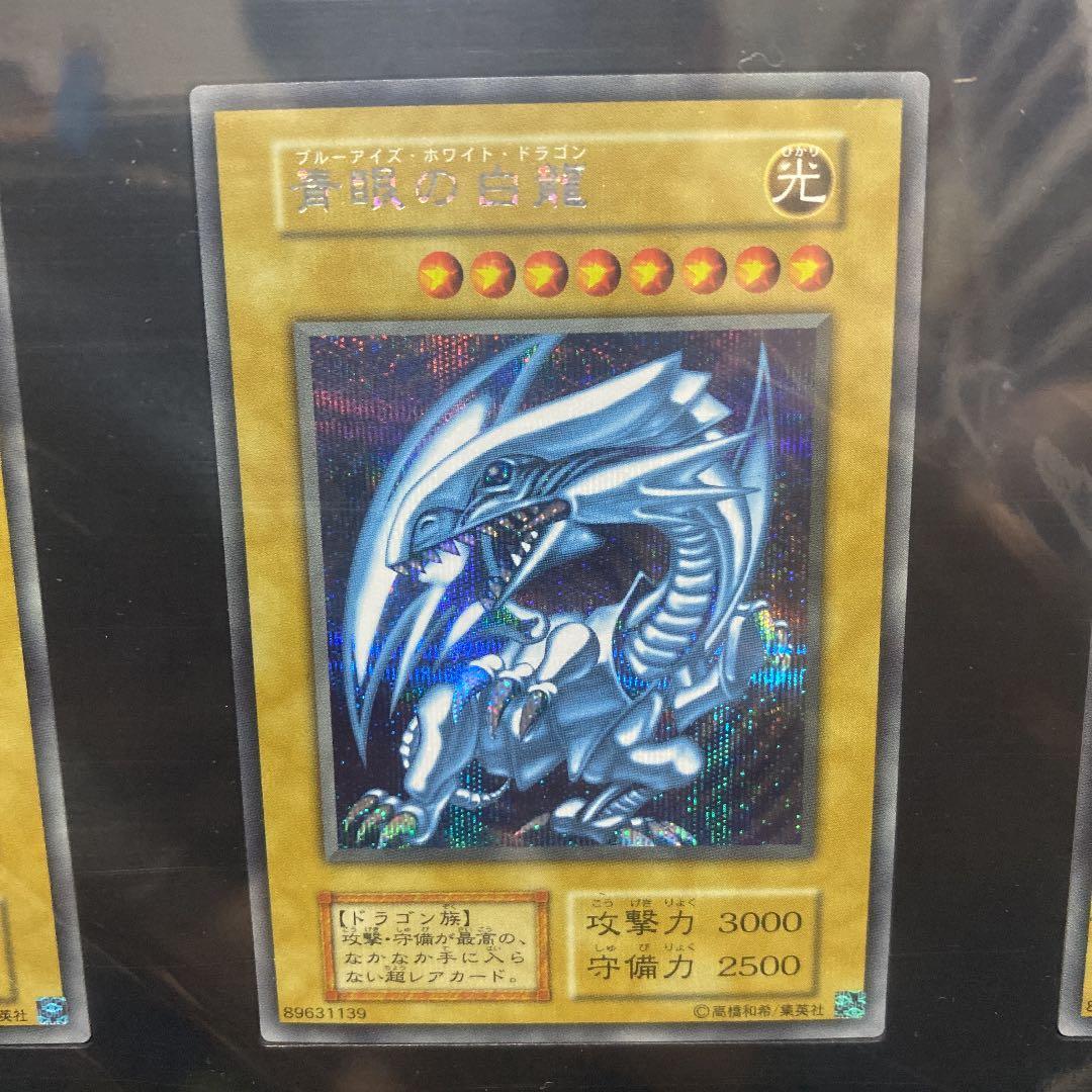 遊戯王　5つ目あり　青眼の白龍　シクブル3枚