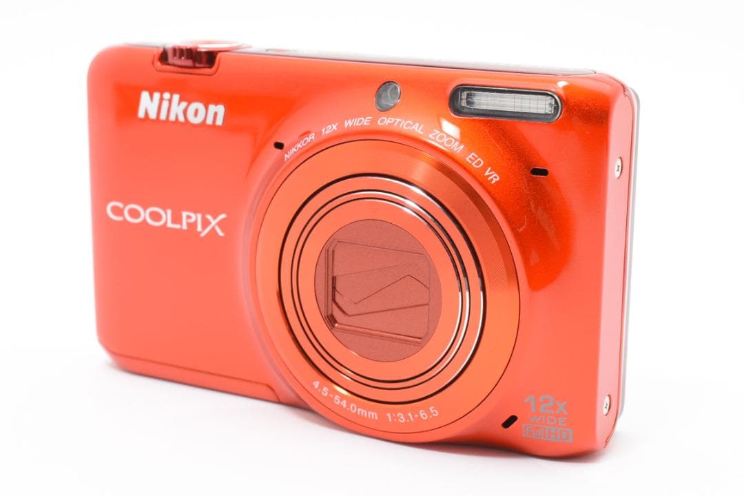 【極美品】Nikon COOLPIX S6500 オレンジ　新品級！