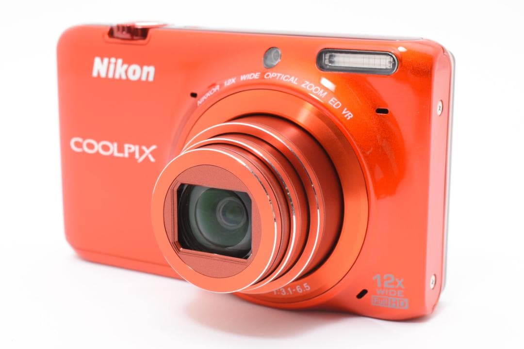 【極美品】Nikon COOLPIX S6500 オレンジ　新品級！