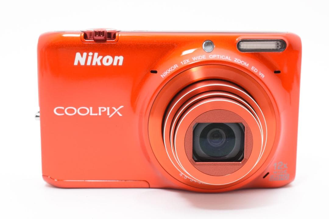【極美品】Nikon COOLPIX S6500 オレンジ　新品級！