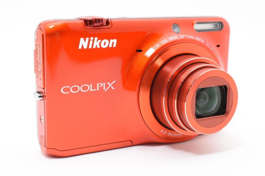 【極美品】Nikon COOLPIX S6500 オレンジ　新品級！