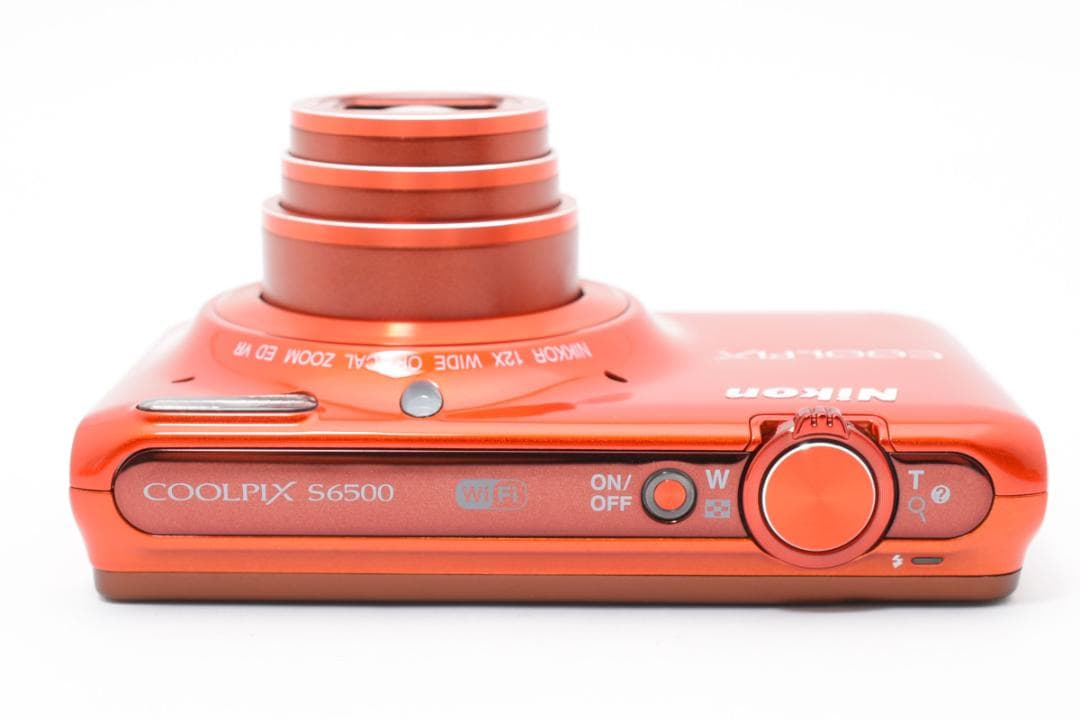 【極美品】Nikon COOLPIX S6500 オレンジ　新品級！