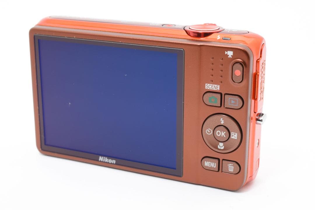 【極美品】Nikon COOLPIX S6500 オレンジ　新品級！