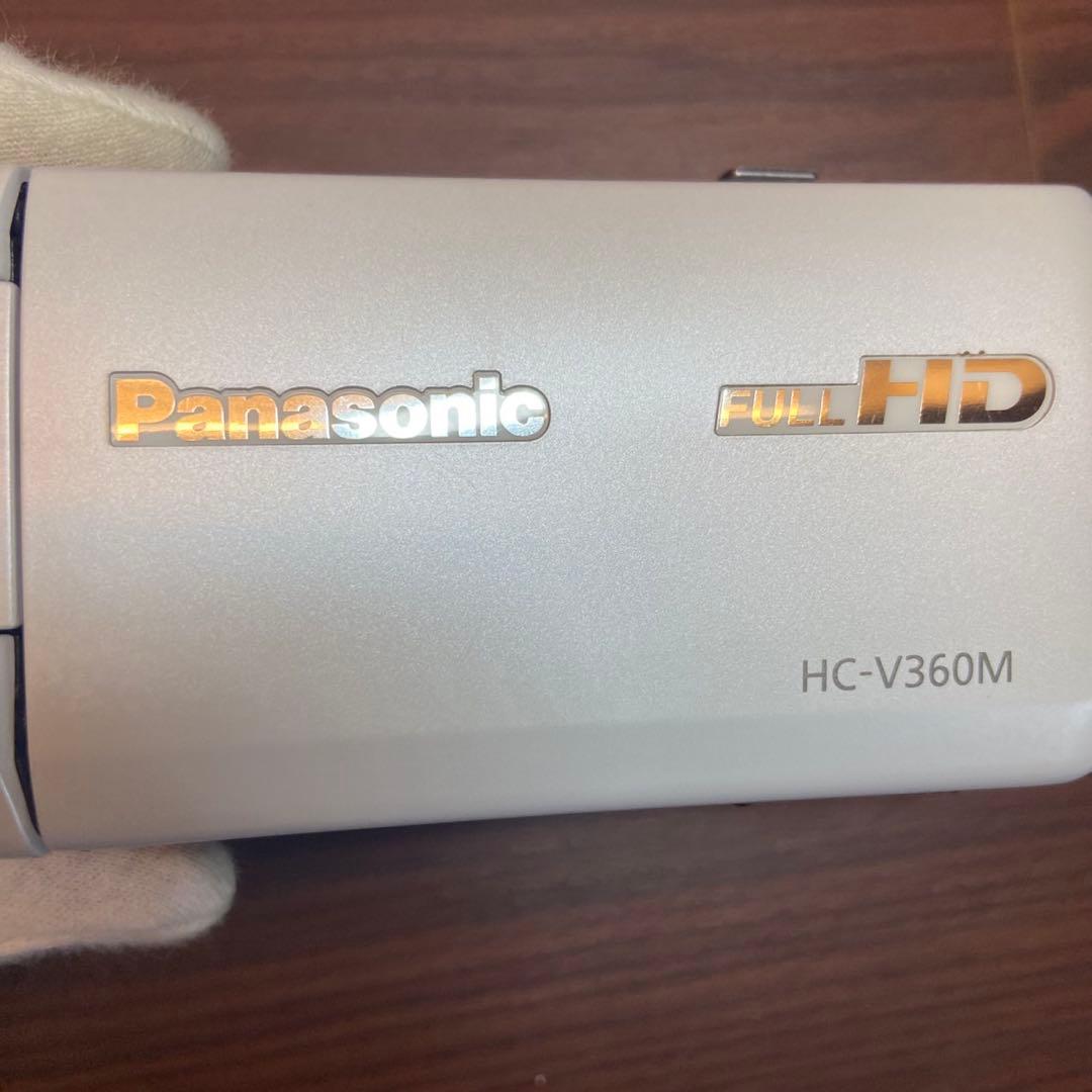 Panasonic HC-V360M ビデオカメラ ほぼ新品 5642