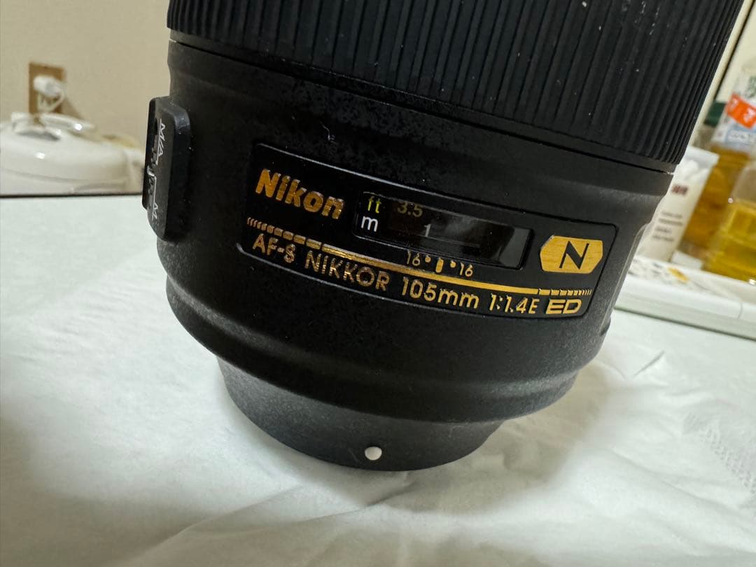 美品Nikon AF-S NIKKOR 105mm 1:1.4E ED