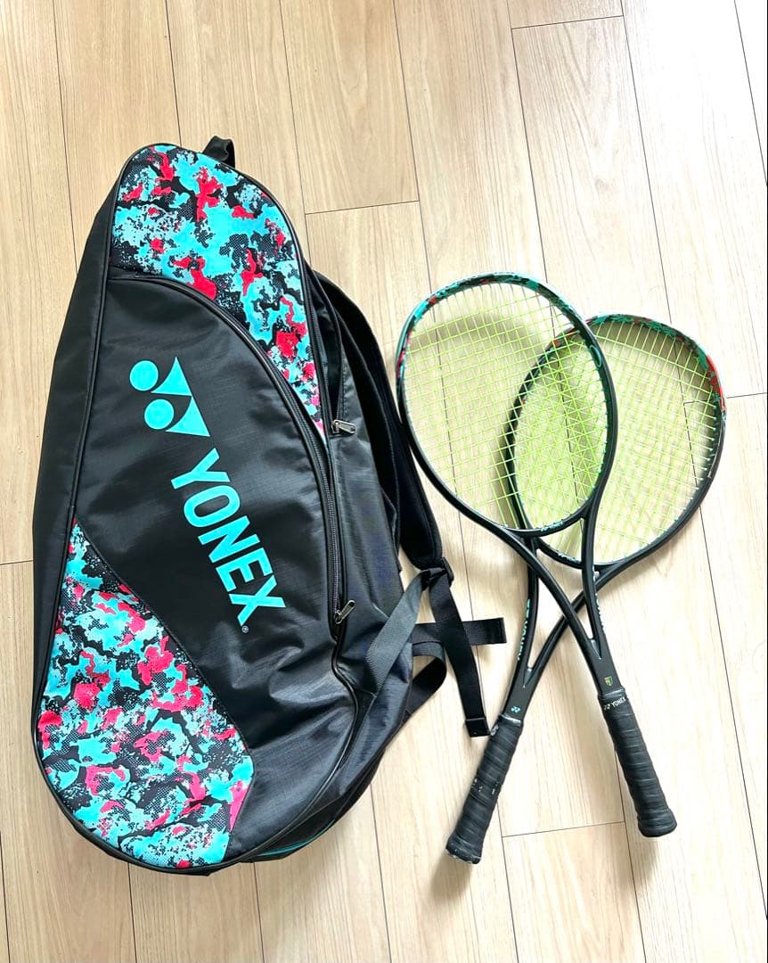 YONEX ラケット ジオブレイク70VS 2本バッグ6本入り付き