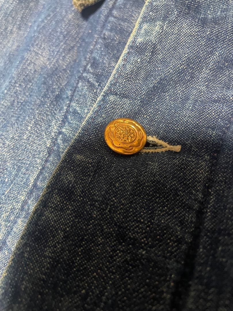 希少 レア ボロ デニム カバーオール ブランケット