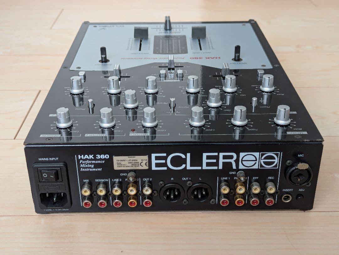 希少なecler HAK 360パフォーマンスミキサー